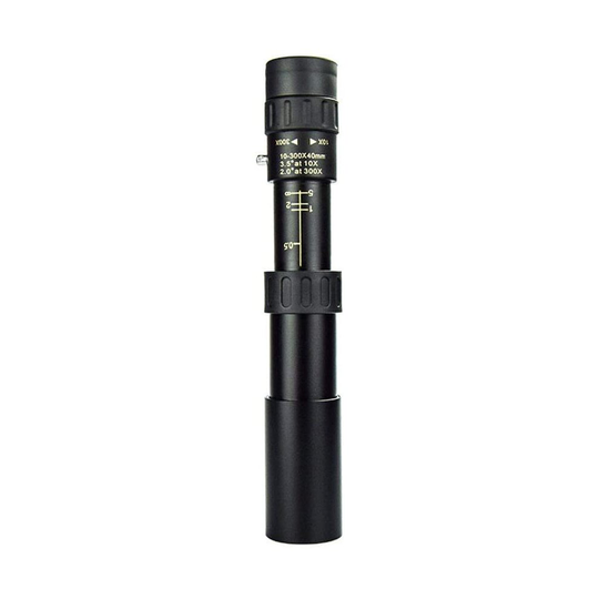 10-300 X 40mm Stretching Monoculars Portable HD High-Power Telescope Suitable for Hiking, Hunting, Camping, Watching Football Games