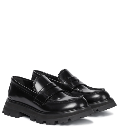 Wander leather loafers