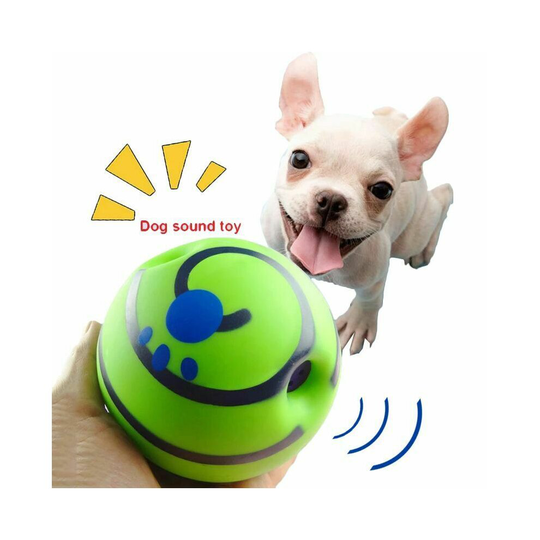 Wobble Wag Giggle Ball Dog Play Training Pet Toy With Funny Sound