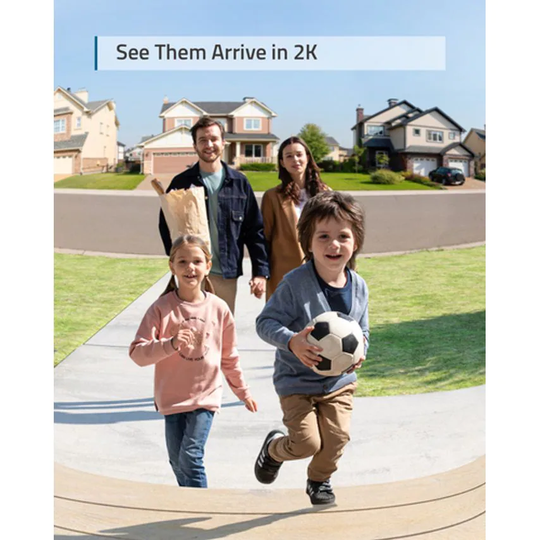 Anker (Bel) Eufy Video Doorbell 2K Battery Powered Home BS2