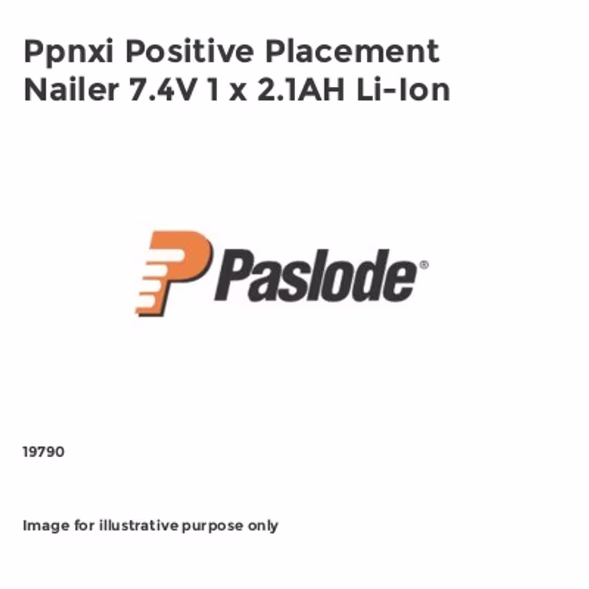 Paslode Ppnxi Positive Placement Nailer 7.4V 1 x 2.1AH Li-Ion