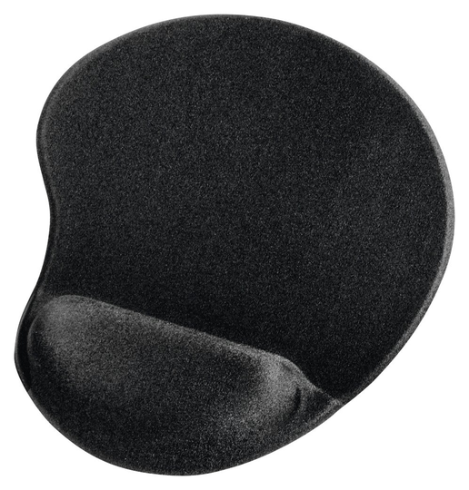 Hama Ergonomic Medium Mouse Mat - Black