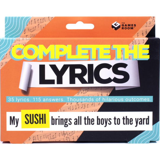 Complete the Lyrics Game