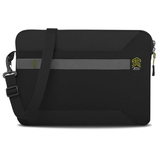 STM Blazer 2018 15 Inch Notebook Sleeve Case Black Polyester Water Resistant For