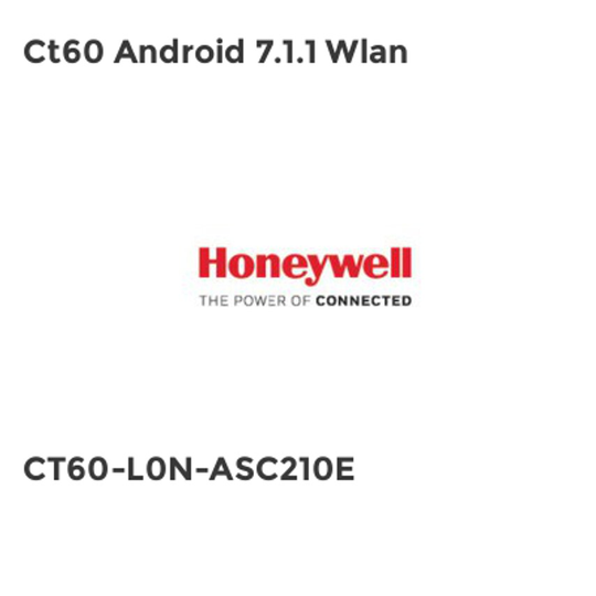 Honeywell Ct60 Android 7.1.1 Wlan