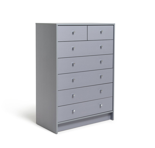 Argos Home Malibu 5+2 Drawer Chest - Grey