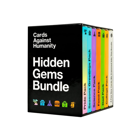 cards Against Humanity: Hidden gems Bundle A 6 themed packs + 10 new cards