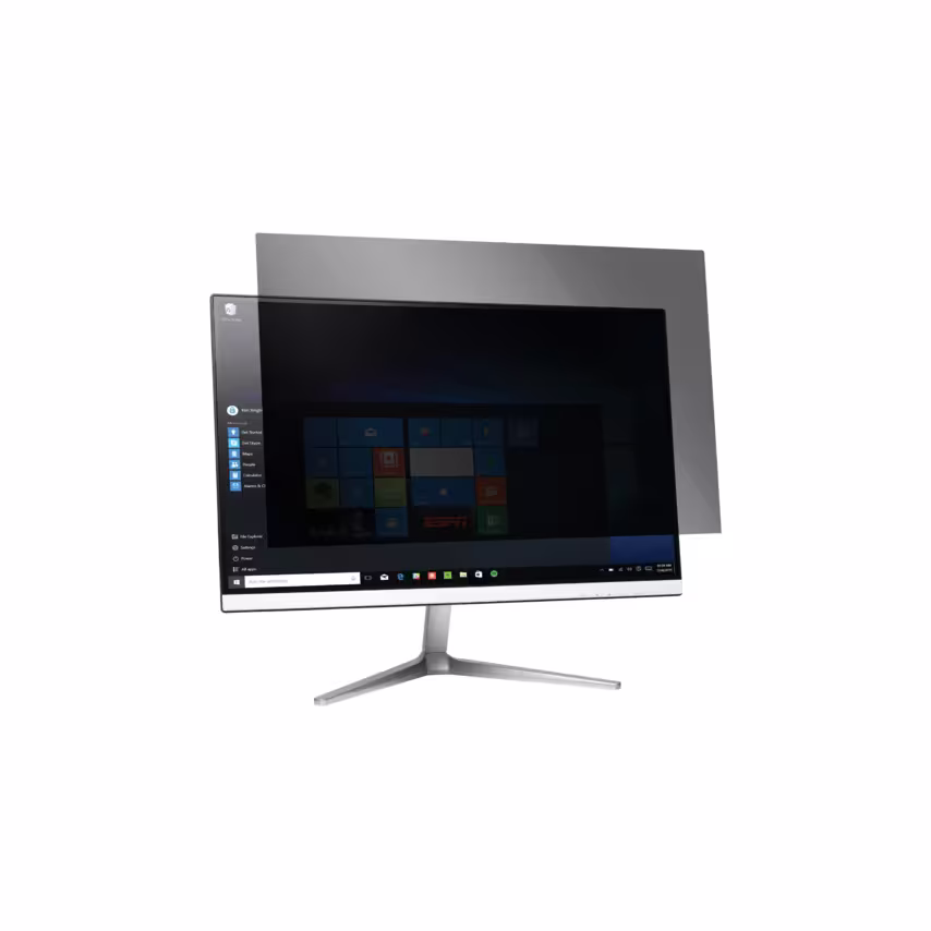 Kensington Monitor Privacy Screen Filter 2-Way Removable 19.5" Wide 16:10 Black