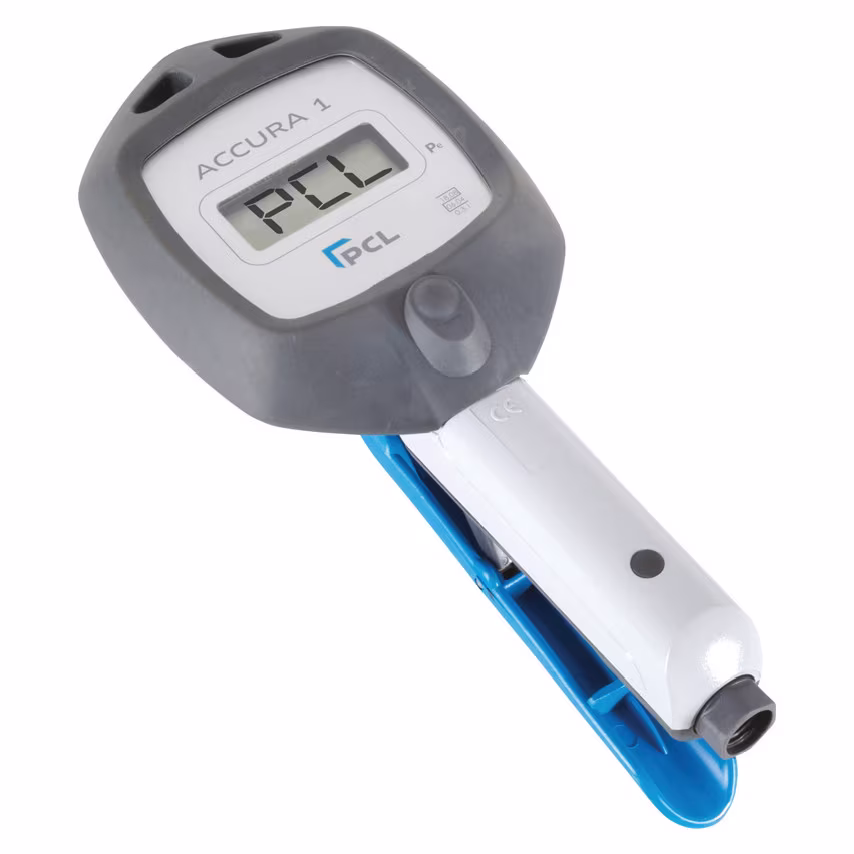 PCL DAC1C03 Accura 1 Tyre Inflator 0.53M - THO - Bar