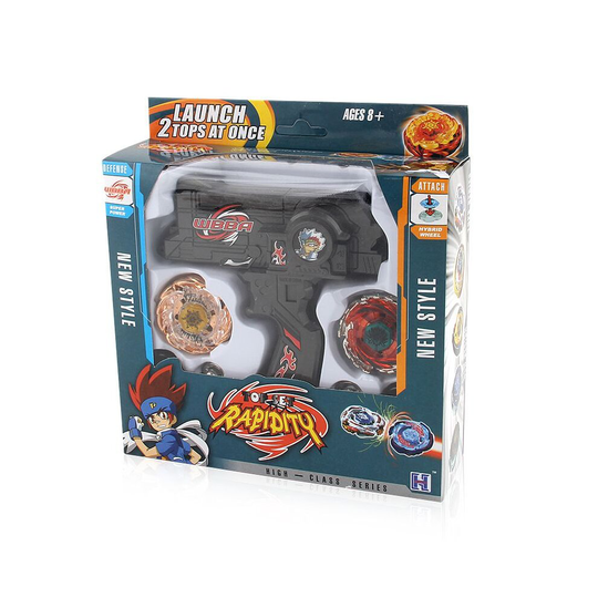 (Black) Beyblade Burst Set 4D Constellation With Launcher