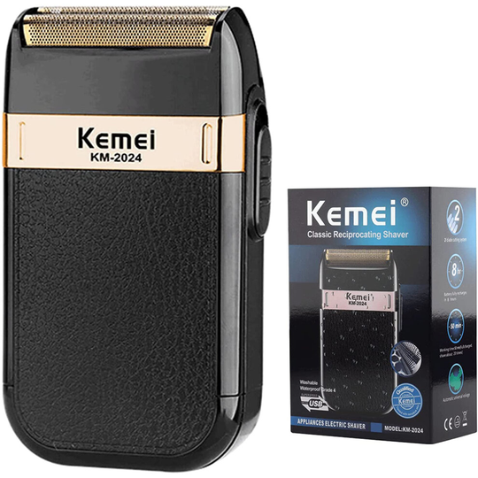 USB Rechargeable Shaver Shaper Foil Electric Men's Shaver Hair Clipper