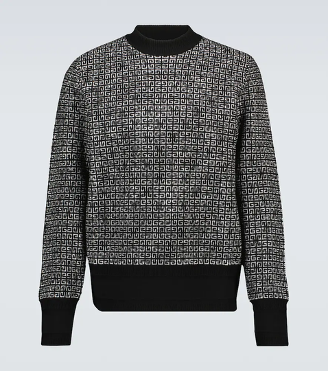 4G jacquard sweater