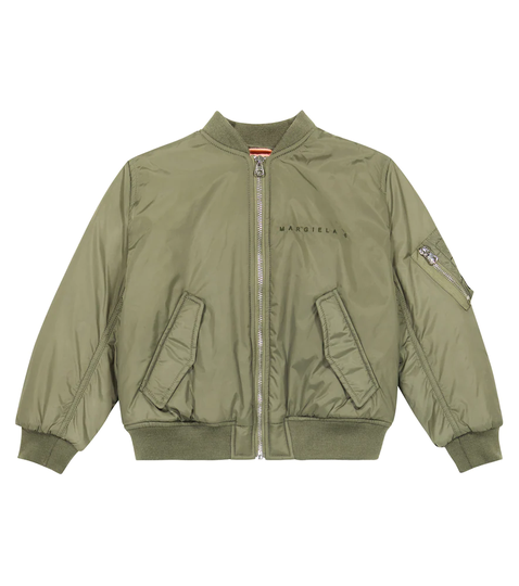Padded bomber jacket