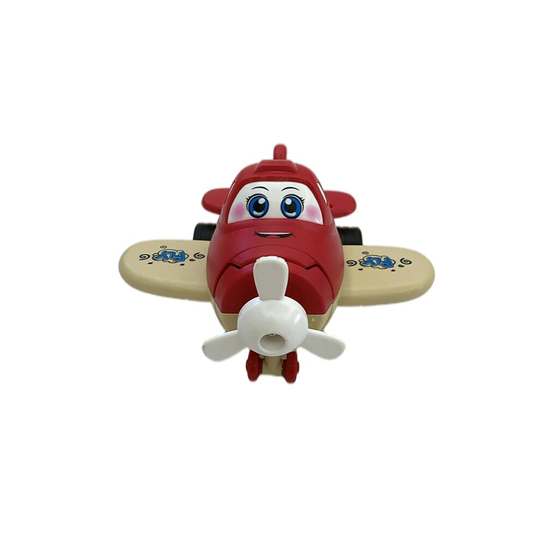 (red) Inertial aircraft toy for children
