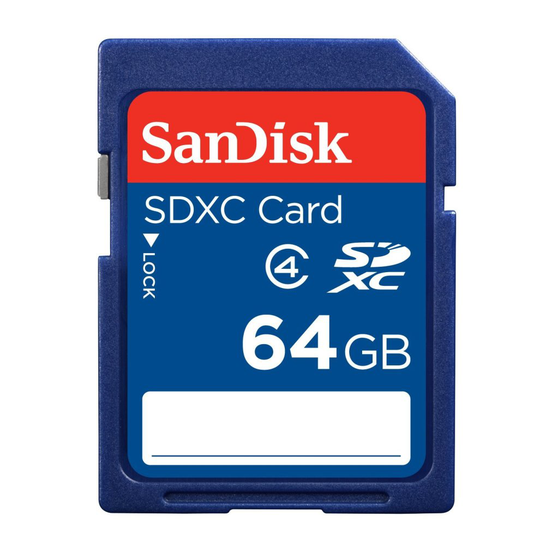 Sandisk 64GB SDXC 64GB SDXC Class 4 memory card