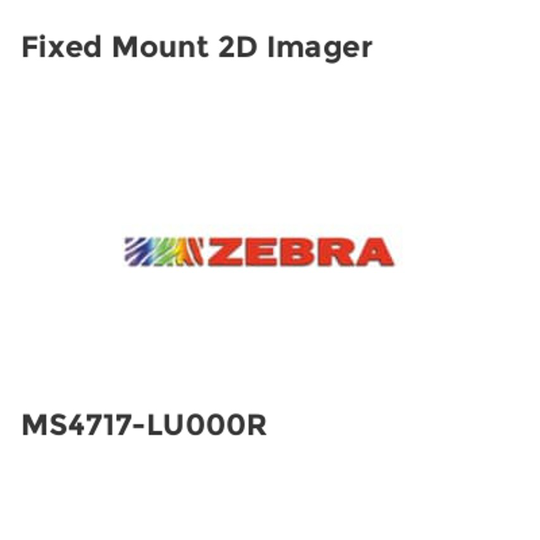 Zebra Fixed Mount 2D Imager