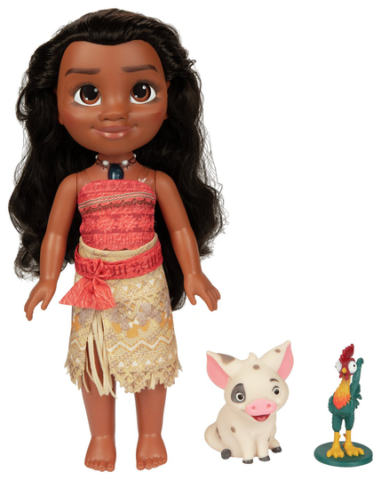 Singing Moana Feature Doll and Friends - 15inch/38cm