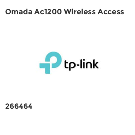 TP-Link Omada Ac1200 Wireless Access