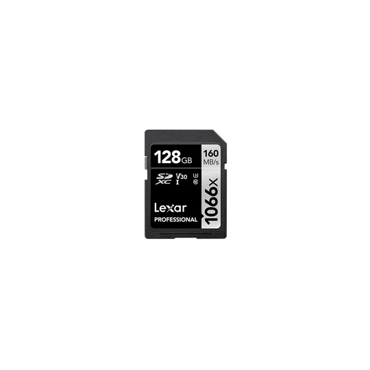 Lexar SD Professional 1066X 160MB/s Read Flash Memory Card 128GB