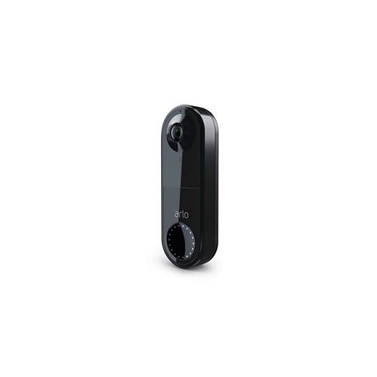 Arlo Video Doorbell Security Camera, HD Video, 2 Way Audio, Motion Detection, Built-in Siren, Night Vision, Existing Doorbell Wiring Require