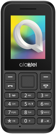 SIM Free Alcatel 1068 Mobile Phone - Black