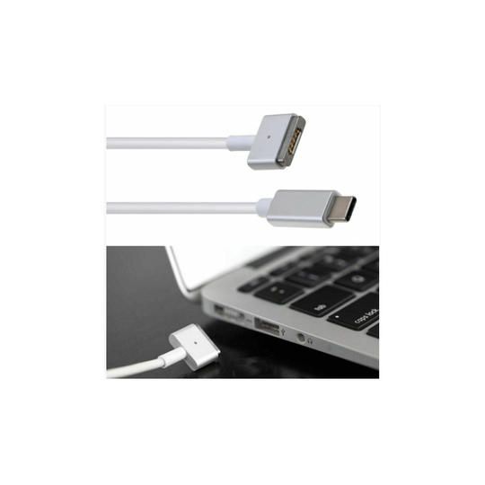 (Magsafe 2 T-tip Cable) 3in1 Type-C Magsafe Adapter Converter for Macbook