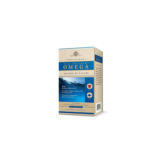 Solgar Wild Alaskan Full Spectrum Omega Softgels - Pack of 120