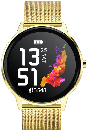 Sekonda Gold Mesh Strap Smart Watch