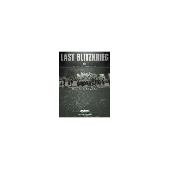 MMP: Last Blitzkrieg Wacht am Rhein the Battle of the Bulge 16 - 31 December 1944 Boardgame