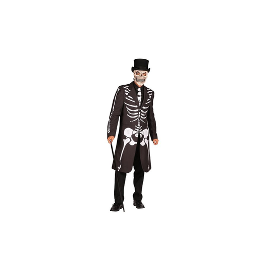 (L) Voodoo / Skeleton Witch Doctor Coat
