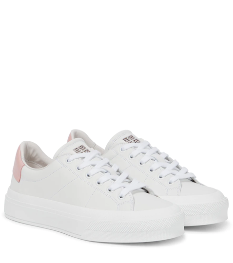 City Court leather sneakers