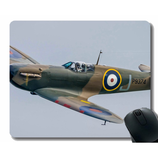 (300X250X3) Gaming Mouse Pad Custom,Warplane Spitfire Fighter laptop Mouse pad Gaming Mouse pad