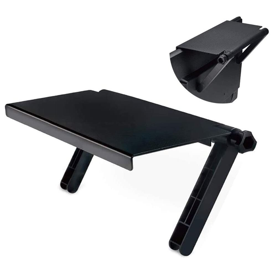 TV Screen Top Shelf Adjustable Foldable Computer Monitor Storage Rack