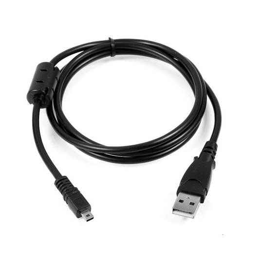 Hellfire USB Charger Power Cable Lead for Camera Panasonic Lumix DMC-TZ30