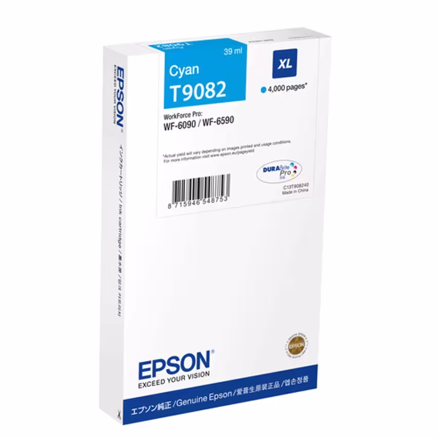 Epson Ink Low Volume Ink Cartridge XL Cyan- you get 3