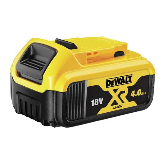 DeWalt DCB182 XR Slide Battery Pack 18V 4.0Ah Li-ion DEWDCB182