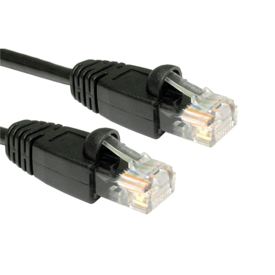Cables Direct 5 Cables 2M 5 E UTP Sngs-blk-rohs B/Q 150