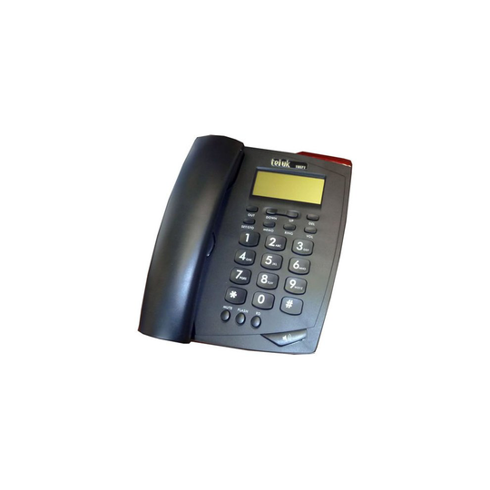 Tel UK Venice Phone Caller ID Telephone - Black (18071B Venice)
