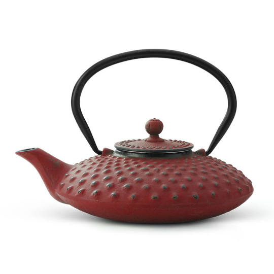 Bredemeijer Teapot Xilin Design Cast Iron 0.8L in Red