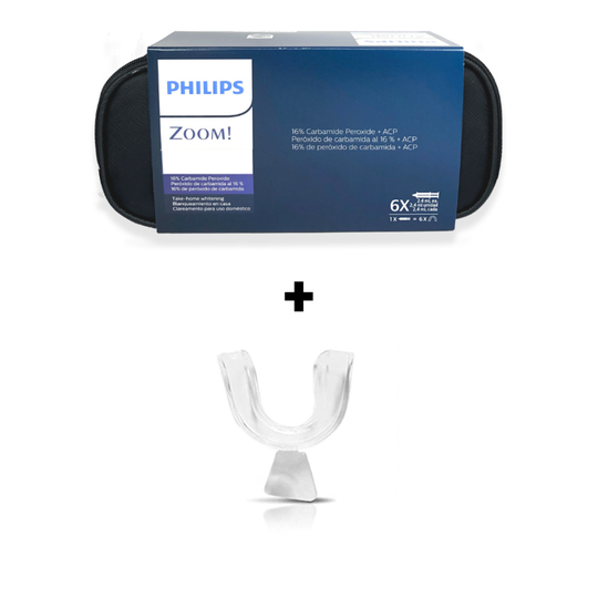 Philips zoom Whitening NiteWhite 16% 6 Syringes + tray