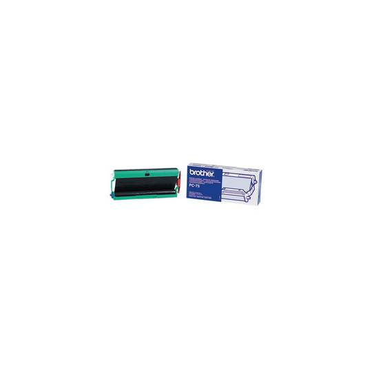 Brother PC-75 Fax cartridge + ribbon 144pages Black 1pc(s) fax supply