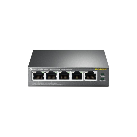 TP Link 5 Port GB Desktop Switch with 4 Port PoE