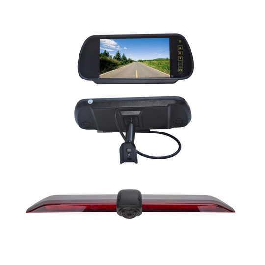 7 Inch Replacement Rear View Screen Display & Reverse Camera for VW Volkswagen Crafter Van 2017 2018 2019 2020