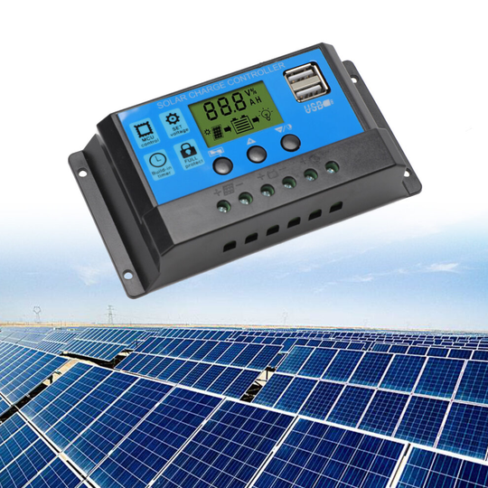 Dual Battery Regulator Solar Charge Controller For 12V/24V Batteries