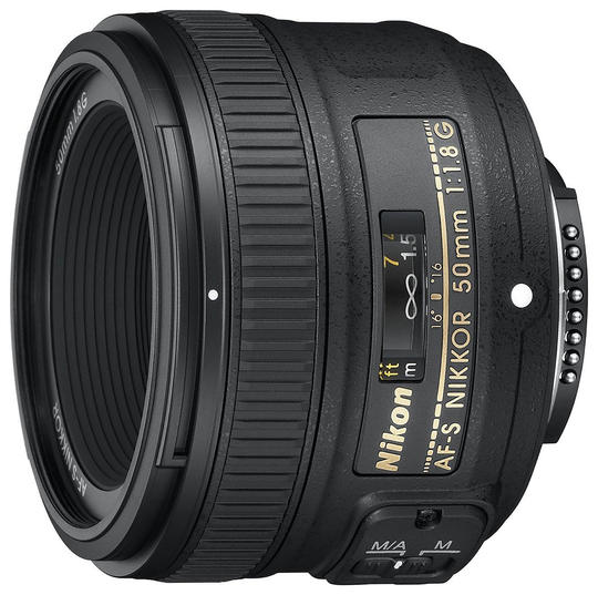 Nikon AF-S DX NIKKOR 50mm f/1.8G Prime Lens