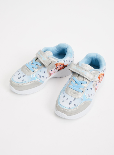 Disney Frozen Ice Blue Chunky Trainers - 12 Infant