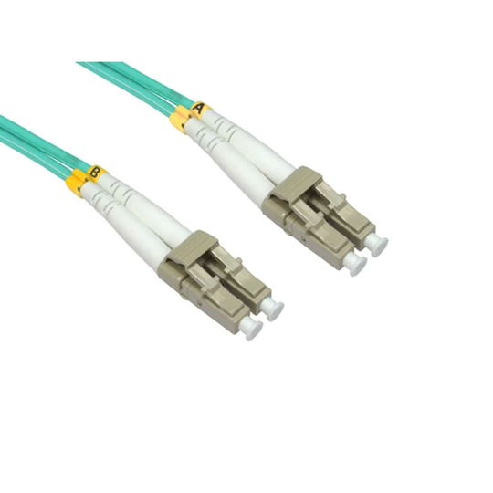 Cables Direct Cables 2M LC-LC 50/125 MMDOM4 FIB Cab Aqua