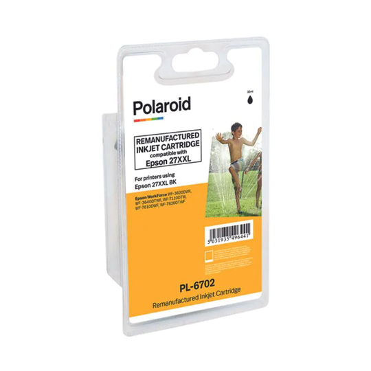 Polaroid Epson 27XXL Black Inkjet Cartridge T27914010-COMP