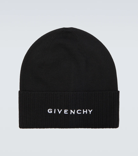 Logo wool beanie
