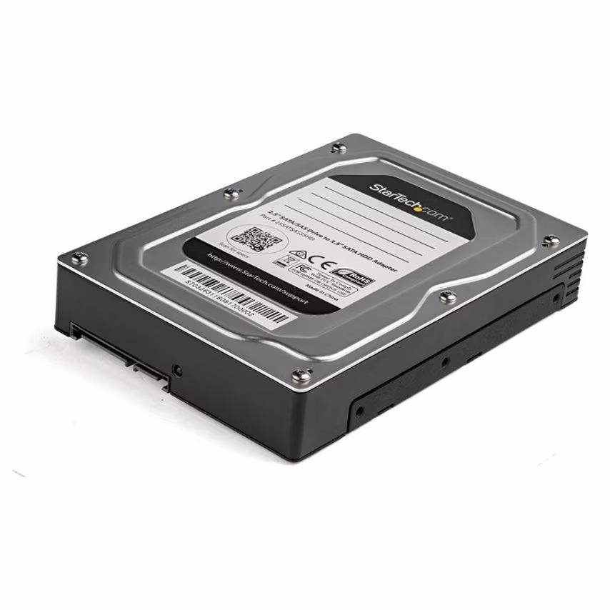 Startech 2.5 to 3.5 HDD Adapter SATA SAS SSD HDD- you get 6